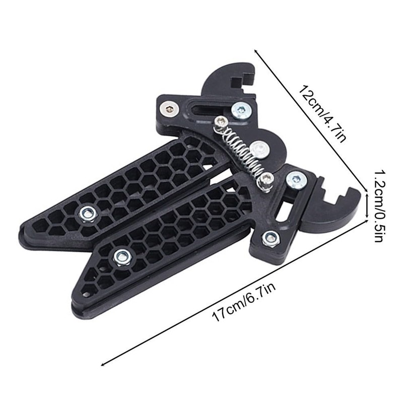 Compound Bow Stand, Foldable Archery Bow Stand, Adjustable Bow Frame