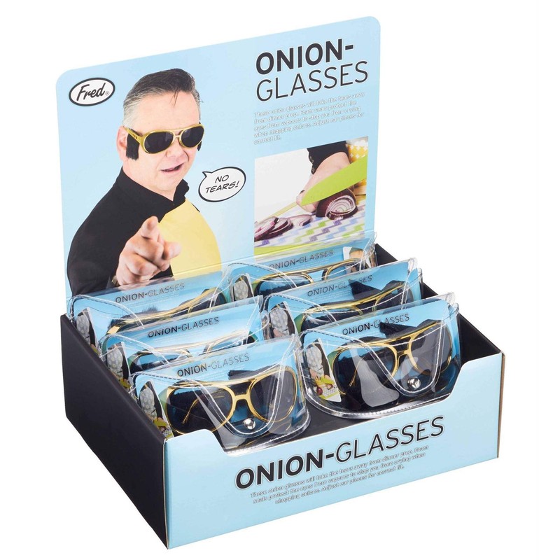 Fred Gold Elvis Onion Glasses