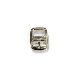 Nickle Plated Caveson Buckles x10 For 16mm Pet Collars, Webbings, Leather, Belts, Bags, Straps Etc (16mm x10)