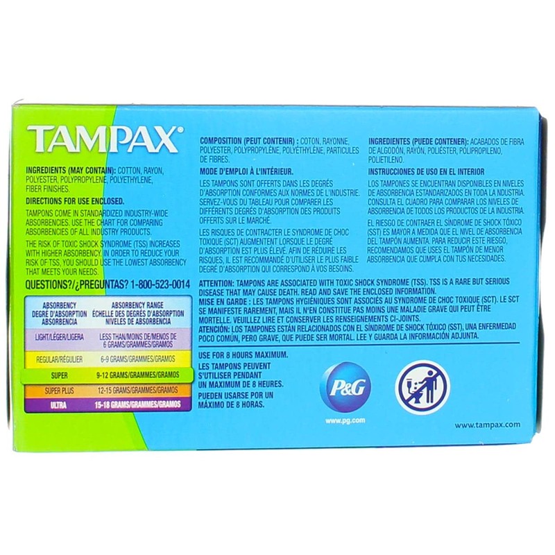 Tampax Super Size 10s Tampax Super 10ct