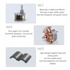 DC Gear Motor Good Conductivity Brass Coil Large Torsion CW