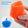 OstWony 3PCS Silicone Dish Sponges – Food-Grade, Multi-Purpose & Gentle