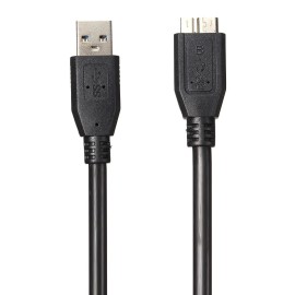 Unbranded Micro USB 3.0 Flat Cable for WD My Passport & My Book External Hard Drive 1FT US