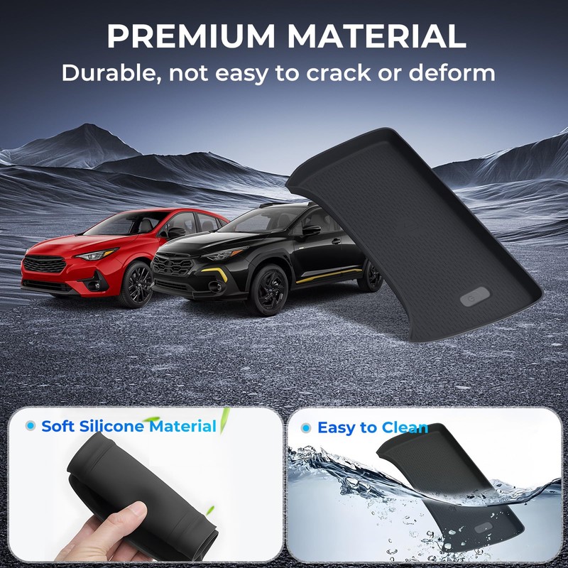 Katorn Wireless Charging Protective Mat for Subaru Crosstrek/Impreza 2026 2025