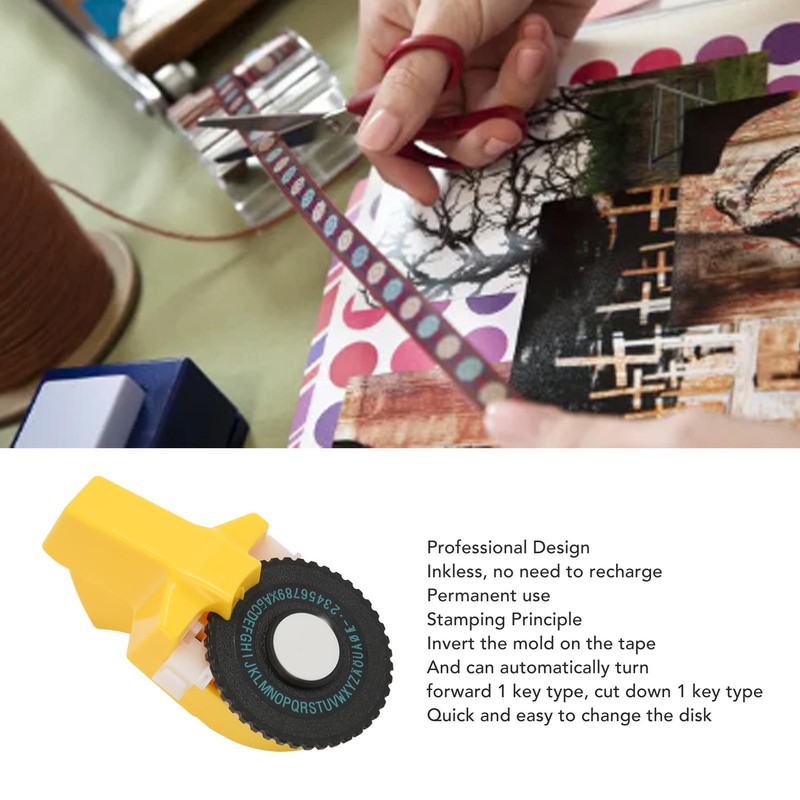 Embossing Label Maker Multipurpose Portable Embossing Label Maker Machine with