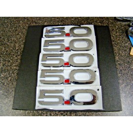 Factory/OEM NEW 2005 FORD MUSTANG 5.0 VARIANT FENDER EMBLEM L/R OM/OEM