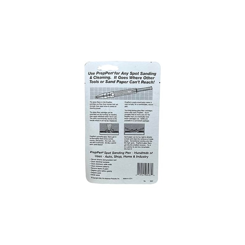 Spot Sanding Pen and Paint Chip Repair Tool Prep Pen