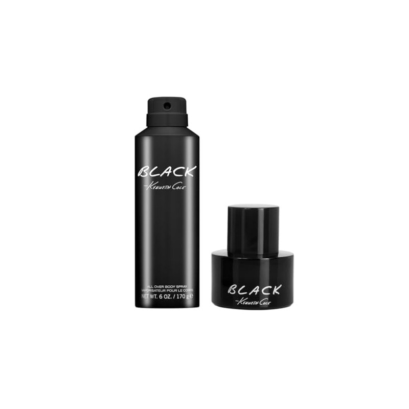 Kenneth Cole Black Eau de Toilette Cologne 2 PC Gift