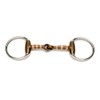 Monty Roberts 5" Thick Copper & Black Iron Horse Snaffle