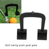 Golf Push Shot Goal Aim Gate Aluminum Alloy Target Parts