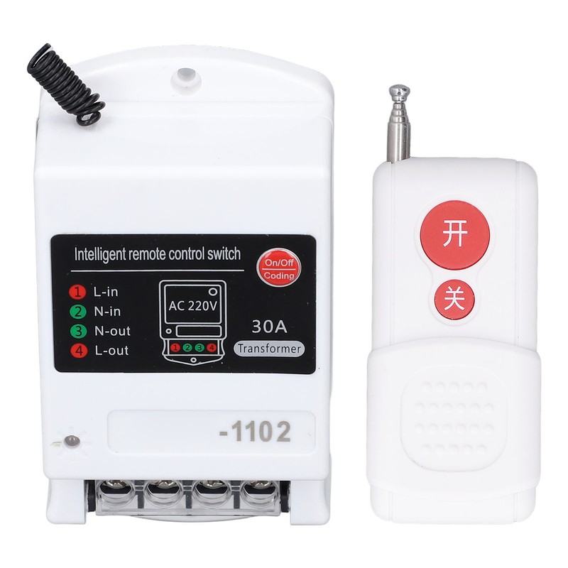Single Phase Remote Control Switch 1000m Long Distance Smart Power
