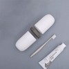 Heyoung Estuche de viaje portátil para cepillos de dientes, 3