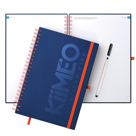 KIIMEO - Increase your eloquency! The 1st professional and thematic notebook - Tips & articles - 140 pages + 1 erasable page - Includes felt-tip pen.