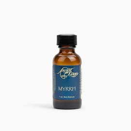 Ancient Essence Myrrh Essential Oil Dropper 100% Pure & Natural Aromatherapy for Body Aches Tired Muscles Stiffness (1 OZ)