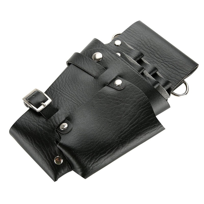 Multi-function Hairdressing Bag, Portable Large Capacity PU Leather Tool Pouch