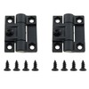 ZZHXSM 2PCS 42x36x12.5mm Black Plastic Damping Adjustable Hinge Torque Hinge
