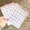 Holiday Computer Doodle Planner Sticker | Libby and Lou Sticker