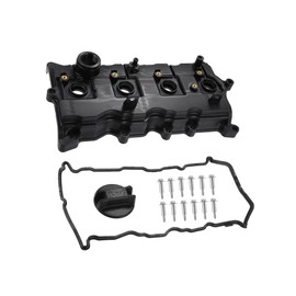 Motoforti Engine Valve Cover Set for Nissan Altima 2007-2012 2.5L 3.5L, for Nissan Sentra 2007-2012 2.0L 2.5L Replace No.13264JA00A/13270JA00A