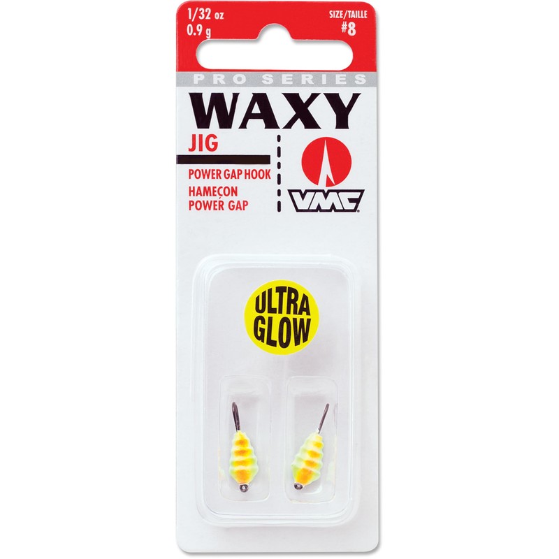 Waxy Jig 1/16 oz Glow Chartreuse