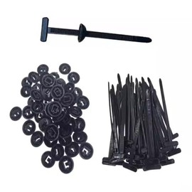 Cinchos de Plastico,Lazo de nylon universal ，para el mantenimiento diario del automóvil, reparación del maletero del guardabarros del automóvil, vincu
