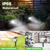 nipify Solar Spot Lights Outdoor Motion Sensor with 3 Modes,