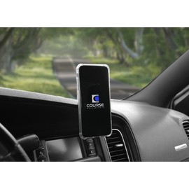 Course Motorsports DirectFit Magnetic Phone Mount and Car Phone Holder for Dodge Charger (2011-Present) - Magnetic Head