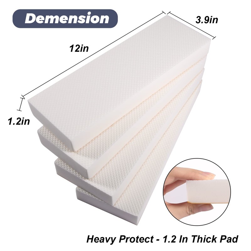 Garage Wall Protector for Car Door – 4 Pack Thick