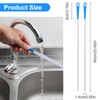Yuanchu 2 Pack Flexible Drain Cleaning Brush, 23.6inch Long Drain