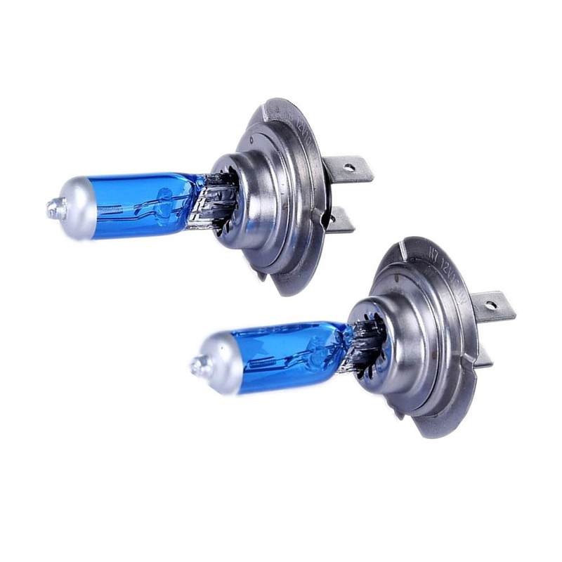 ZMShun 2Pcs H7 12V 100W 5500K Xenon White Car Headlight