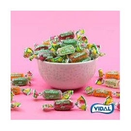 Vidal Soft Fruit Wrapped Candy, 2.2 Pound Bag