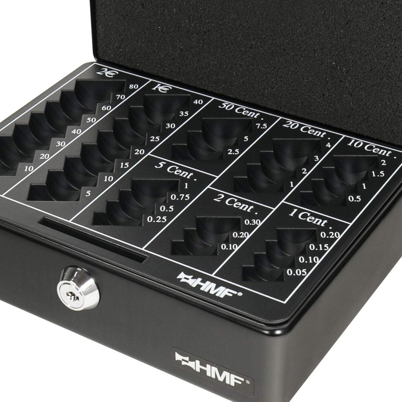 HMF 308-02 Cash Box EURO Coin Tray 20 x 16