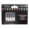 Christmas Concepts 5 Clear Push in Spare Replacement Bulbs 1.5v