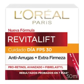 Crema De Día Fps30 L'oréal Paris Revitalift, 50ml Mixta