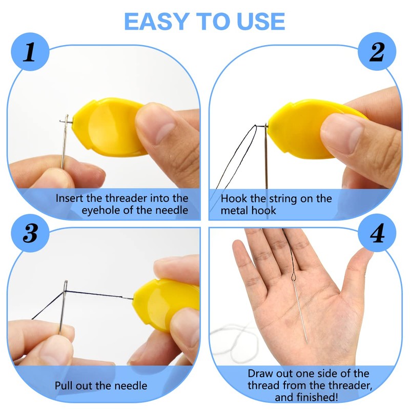 Lechchy Needle Threader for Hand Sewing & Sewing Machine -