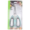 Westcott Titanium-Bonded Soft Handle Kitchen Shears for Herbs, Teal -