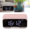 D‑88 Multifunctional Bluetooth Clock Speaker Portable Dual Alarm Clock Function