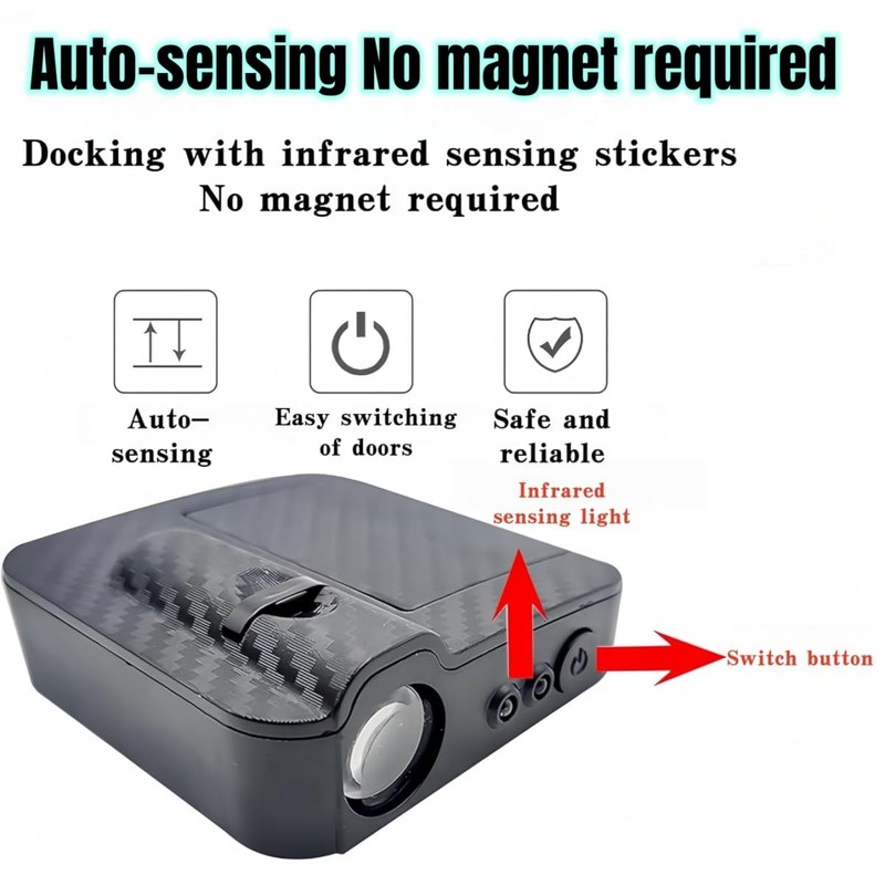 2pcs Door Marker Lights Concierge Projector Laser Welcome Lights Compatible