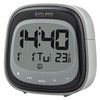 EXPLORE SCIENTIFIC Schwarz RDC-3006 Wecker, Touch-Key, Innentemperatur, Funksteuerung, Kalender, Touch-Steuerung,