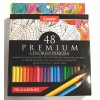 Leader Premium Colored Pencils, 48 Count