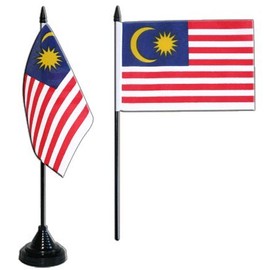 Table Flag Table Flag Malaysia Flag FRITZE® + Free Sticker