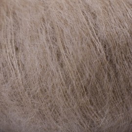 Soft Kid Mohair and Silk Yarn for Knitting, 75% Mohair 25% Silk Knitting & Crochet Lace Yarn, 25g 210m Fluffly Soft Yarn