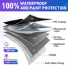 Half Car Cover SUV for Snow, Heavy Duty Roof Cover