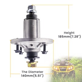 42" 44" Deck Spindle Assembly for John Deere GY20454 GY20867 GY20962 GY21098 D100 D105 D110 D120 w/Bolts