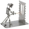 Steelman24 I Nuts and bolts sculpture Fireman House Call I