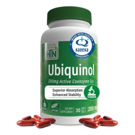 Ubiquinol 200mg 30 Softgels Eaf Coq10 (enhanced Absorption F