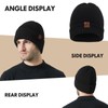 BARFULKER Beanie Hat Women Men Winter Warm Knitted Hat Winter