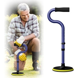 Mobility Aids Tool Device to Help Get up from Floor, Standing Aids & Supports Assist Devices for Seniors, Standing Mobility Aid for Rising Indoors, Garden, Housework Matte Purple (Matte Blue)