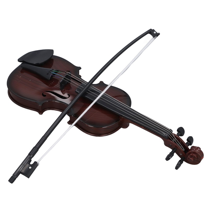 Kids Violin Toy Instrument Realistic Looking Educational Simulation Miniature Violin