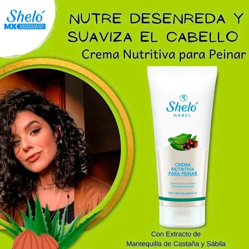 Crema Para Peinar Rizos Curly Hidratante Modeladora Pack 2pz