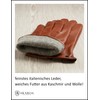 AKAROA ESTD 2019 Men's MAX Leather Gloves, Touchscreen Function, Italian